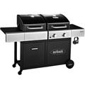 Outback Dual Fuel 2 Burner Gas and Charcoal BBQ