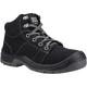 Safety Jogger Mens Desert Safety Boots (8 UK) (Black/Dark Grey)