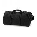 Quadra Vintage Canvas Holdall Duffle Bag - 45 Litres (Pack of 2) (One Size) (Vintage Black)