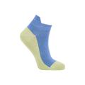 PUNCHY ANKLE Blue - GOTS Organic Cotton Socks, EUR 41-43
