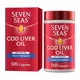 Seven Seas Cod Liver Oil High Strength Gelatine Free Omega-3 120 Caps