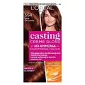 L'Oreal Paris Casting Creme Gloss Semi-Permanent Hair Dye, Brown Hair Dye 554 Chilli Choc