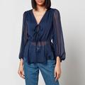 Ted Baker Frasiah Chiffon Blouse - UK 12