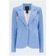 Smythe - Duchess Linen Blazer in Periwinkle