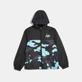 River Island Boys Black Hype Camo Hooded Jacket