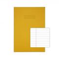 Rhino A4 Plus Exercise Book Yellow Ruled 80 page Pack 50 VDU080-243