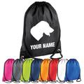 Personalised Dog Drawstring Bag - Custom Pe Gym Sports