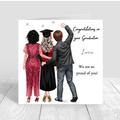 Graduation Daughter Handmade Card/Personalised We Are So Proud Of You Gifts Customise Hair