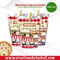 Pizza Party Juice Labels Printable | Pouch Template Digital File Favor Pi2