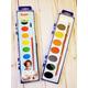 Personalized Paint Palette - Custom Party - Theme Birthday Favors For Kids - Brush Set-Labels