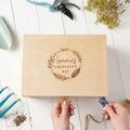 Personalised Gardening Keepsake Box