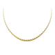 Yellow Gold Necklace, 14K Chain Real Gold, Necklace For Women, Rope Chain, Italian Handmade