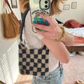 Mini Checkered Purse - Cute Crochet Pouch