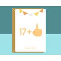 Funny 18Th Birthday Card - For Him Or Her Ideal For Brother, Sister, Cousin, Friend, Turning 18 Years Old Can Be Personalised