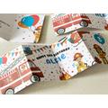 Personalised Fire Engine Birthday Card | 3rd Birthday, 4Th Truck Card, For Son, Grandson, Nephew