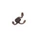 Antique Bronze Mini Triple Wall Hook Mountable Coat, Bag, Hat & Car Keys Organiser | Gb01688