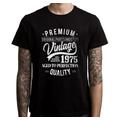 1975 47Th Birthday T-Shirt - Funny Vintage Parts | Gift Present For Him Her Idea