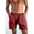 Linen Red Shorts. Ammos Shorts. Ancient Pure Linen Harem Shorts For Men. Simple, Trendy, Comfortable, Quality Soft Linen