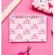 A5 Weekly Planner | My With Stars 2024 58 Pages Wire Binding Goals Notes Todo List Notepad