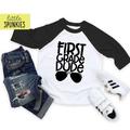 Cute First Grader Shirt, Back To School Kid Shirts, Grade Dude Boy Raglan, 1st Kids Baseball Tee