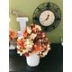 Hydrangea Floral Arrangement, Fall Decor, Multi-Color Blended Hydrangeas