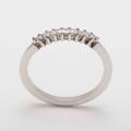 Platinum, 18K Or 14K White Gold Natural 0.27Ct Diamond Womens Eternity Ring - Customizable in Other Gemstones & Metals