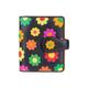 Visconti Flower Designer Purse - Ladies Womens Wallet Genuine Leather Rfid Ds80 Button Close Handmade