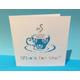 40Th Birthday Card - Fortieth Cup Of Tea Handmade Greeting Paper Cut For A Woman Cuppa Etsy UK