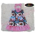 Girl Pirate Dress - Custom Boutique Clothing Ship Ruffle 3 6 9 12 18 24 Month Size 2T 2 3T 4T 4 5T 5 7 8