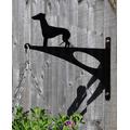 Greyhound Dog Stylish Modern Hanging Basket Bracket