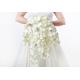 Orchid Ivory Bridal Bouquet. Artificial. Rose ~Bridesmaid Buttonhole Boutonniere Wedding