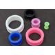 Flexible Silicone Tunnel 4mm - 30mm For Stretched Lobe Piercings Multiple Sizes Suitable For Lobes UK Seller