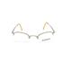 Kookai Lorgnette K072 Half Rim Gold & Silver Finish Vintage Glasses - New & Unworn