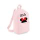 Personalised Minnie Mouse Silhouette Mini Rucksack Backpack Pink Boys Girls Nursery Bag School Bag Castle Princess