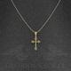 Christian Cross Pendant, Jesus Christ Inri Crucifix Cross, Catholic Silver 925, Gold 14K, 18K, Custom Made