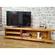 Metis - Chunky Rustic Tv Unit/Stand Media Console Television Table Farmhouse, Urban Style
