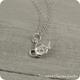 Teapot Necklace, Silver Plated Charm On A Cable Chain