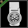 Monaghan Irish Disk Coat Of Arms Round Money Clip