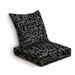 Outdoor Deep Seat Cushion Set Futhark norse islandic and viking symbol seamless Magic hand Back Seat Lounge Chair Conversation Cushion for Patio Furniture Replacement Seating Cushion