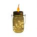 2024 Summer Savings! Pompotops Solar Light Solar Mason Jar Light LED Solar Mason Jar Light String with Bottle