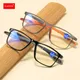 Lunettes de lecture TR90 pour femmes et hommes loupe ultralégère lentille transparente lunettes