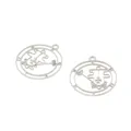 Lot de 5 breloques en forme de sceau 25mm breloque symbole du roi Goetia sigil moindre sceau de