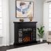 Wansford Contemporary Electric Fireplace - Black - SEI Furniture FE1225759