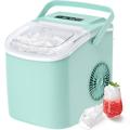 ColorLife 26 Lb. Daily Production Bullet Clear Ice Portable Ice Maker in Green | 11.5 H x 8.7 W x 11.4 D in | Wayfair WYFWY-09G