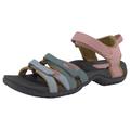 Sandale TEVA "Tirra" Gr. 37, bunt (rosa, blau) Schuhe Outdoorsandale Riemchensandale Sandale Trekkingsandalen mit Klettverschluss