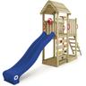 Gioco da giardino JoyFlyer con tetto in legno - blu - Wickey