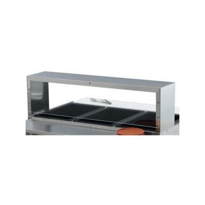 Vollrath ServeWell 46 x 10 x 13" Work/Overshelf with o Acrylic Panel 117416