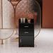 Locking Beauty 2-Drawer Storage Chest Cabinet Hair Dryer Holder