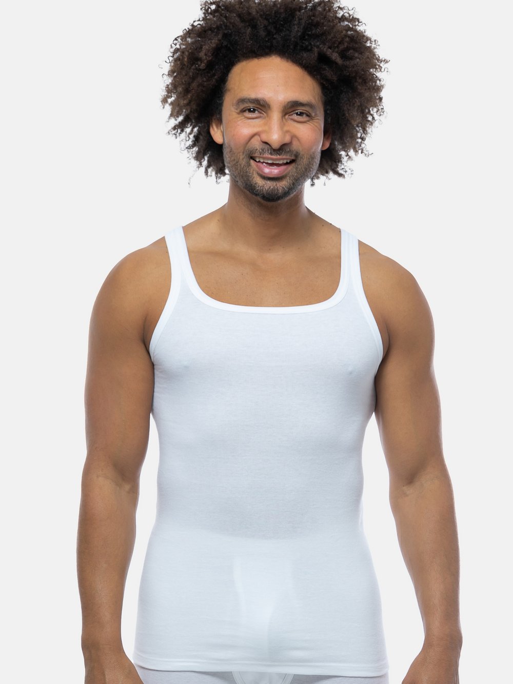 con-ta Unterhemd / Tanktop Herren weiß, XXXL Image