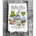 East Urban Home Spring Garden Flowers Bunnies Flour Sack Tea Towel Kitchen Flour Sack, Cotton in Pink | 27 H x 27 W in | Wayfair